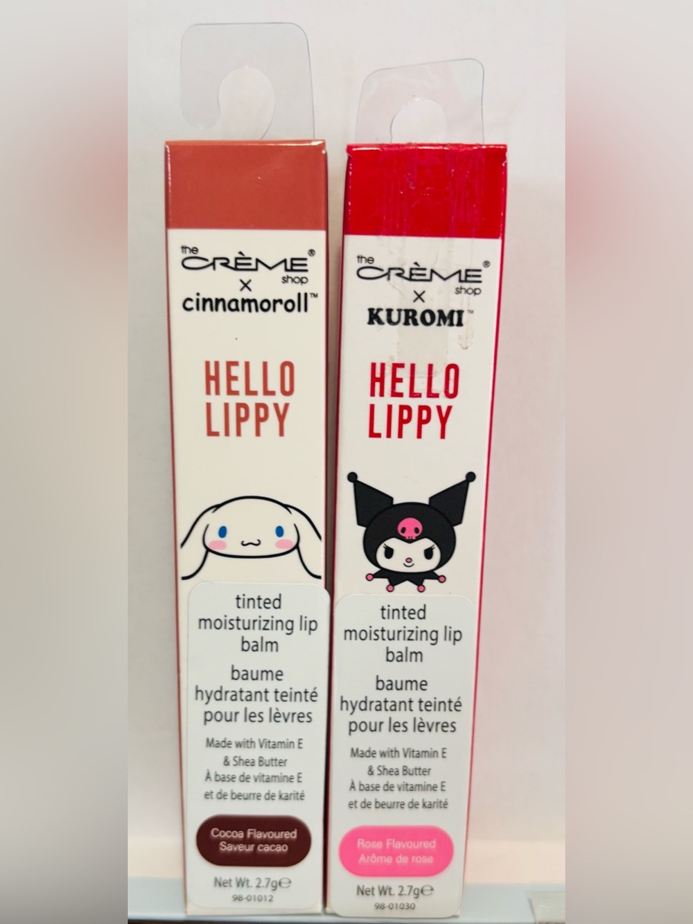 Hello Kitty & Friends x The Creme Shop Set of Tinted Lip Balms